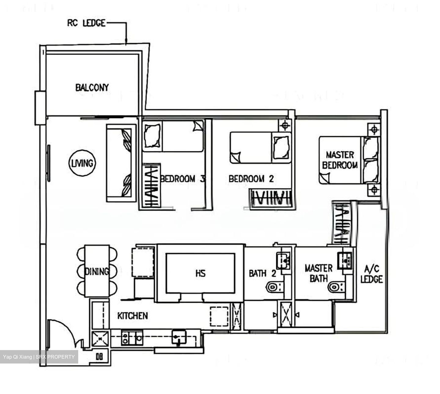 The Trilinq (D5), Condominium #553834031